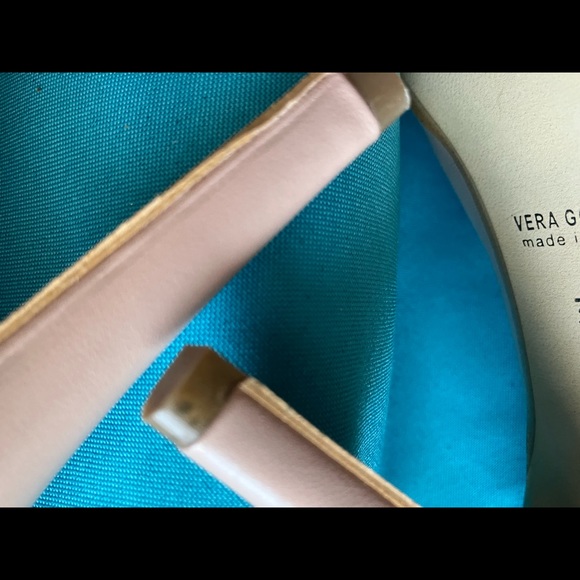 Woman’s leather high heels shoes size 7 - Picture 4 of 8